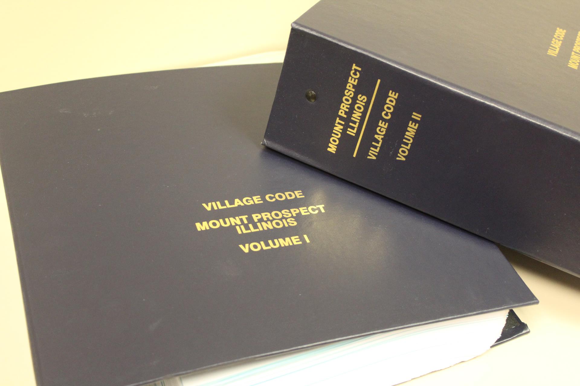 Village Code, Ordinances & Resolutions